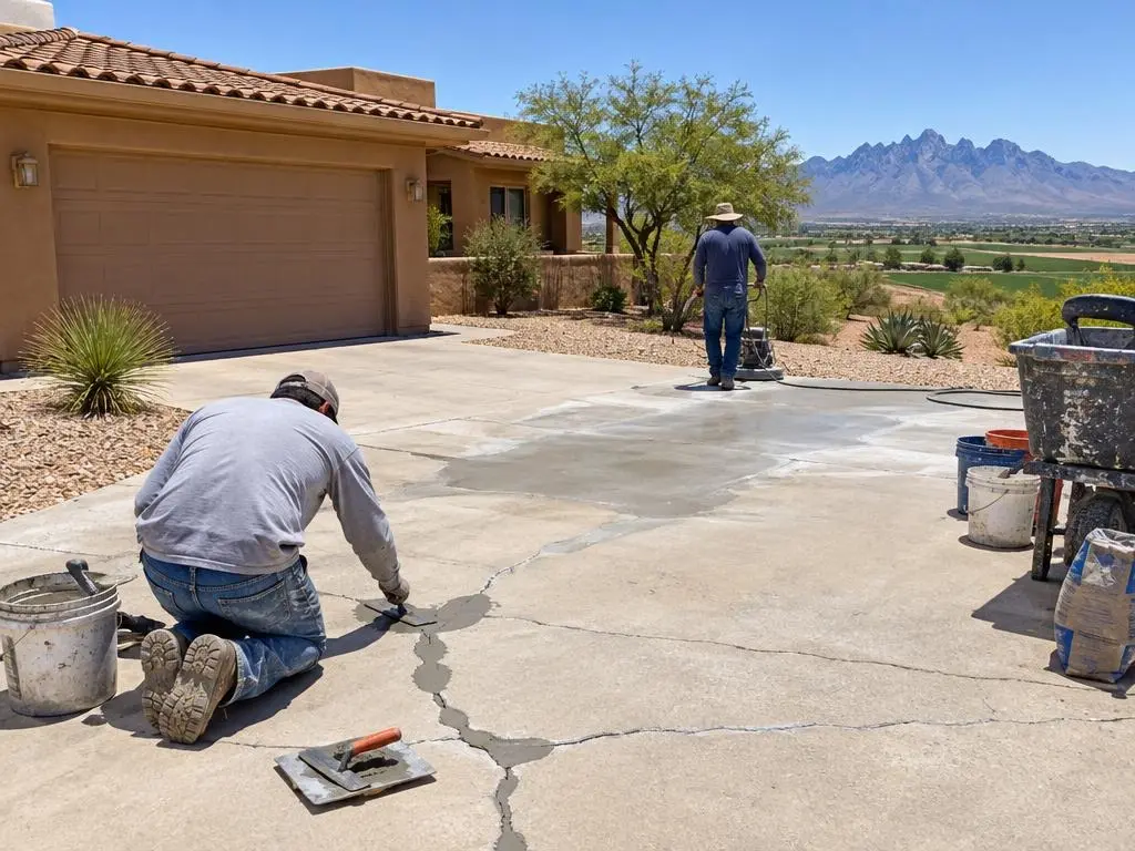 Concrete Crack & Floor Repair in Las Cruces, NM