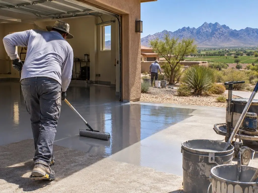 Polyaspartic Floor Coating in Las Cruces, NM